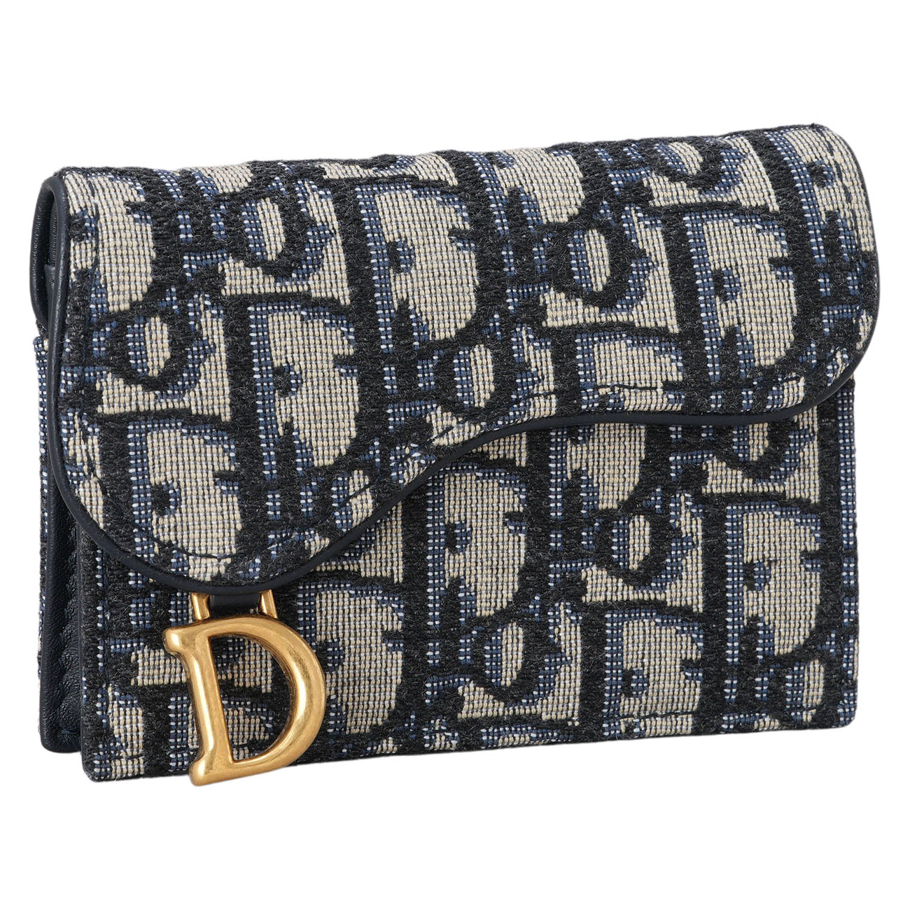 CHRISTIAN DIOR(USED)디올 오블리크 카드홀더 지갑